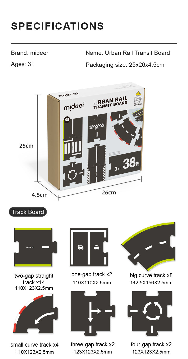 Urban Rail Transit Board 38P