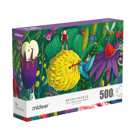 Artist Puzzle: Väikesed inimesed minu aias 500tk