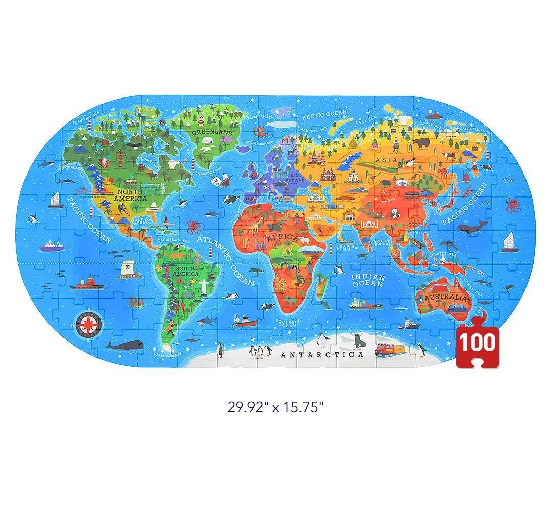 Portable Puzzle Box: Our World 100P