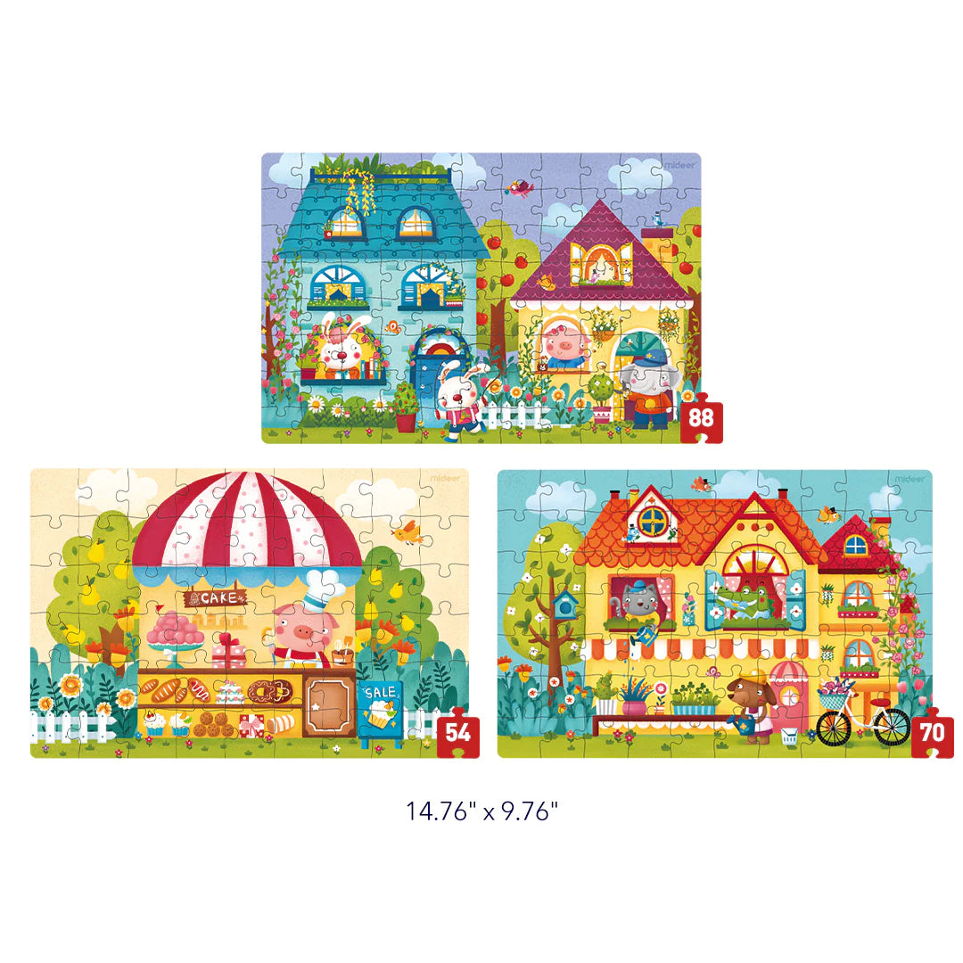 Level Up! Puzzles - Level 4: Fairy Tale Town 54P-88P