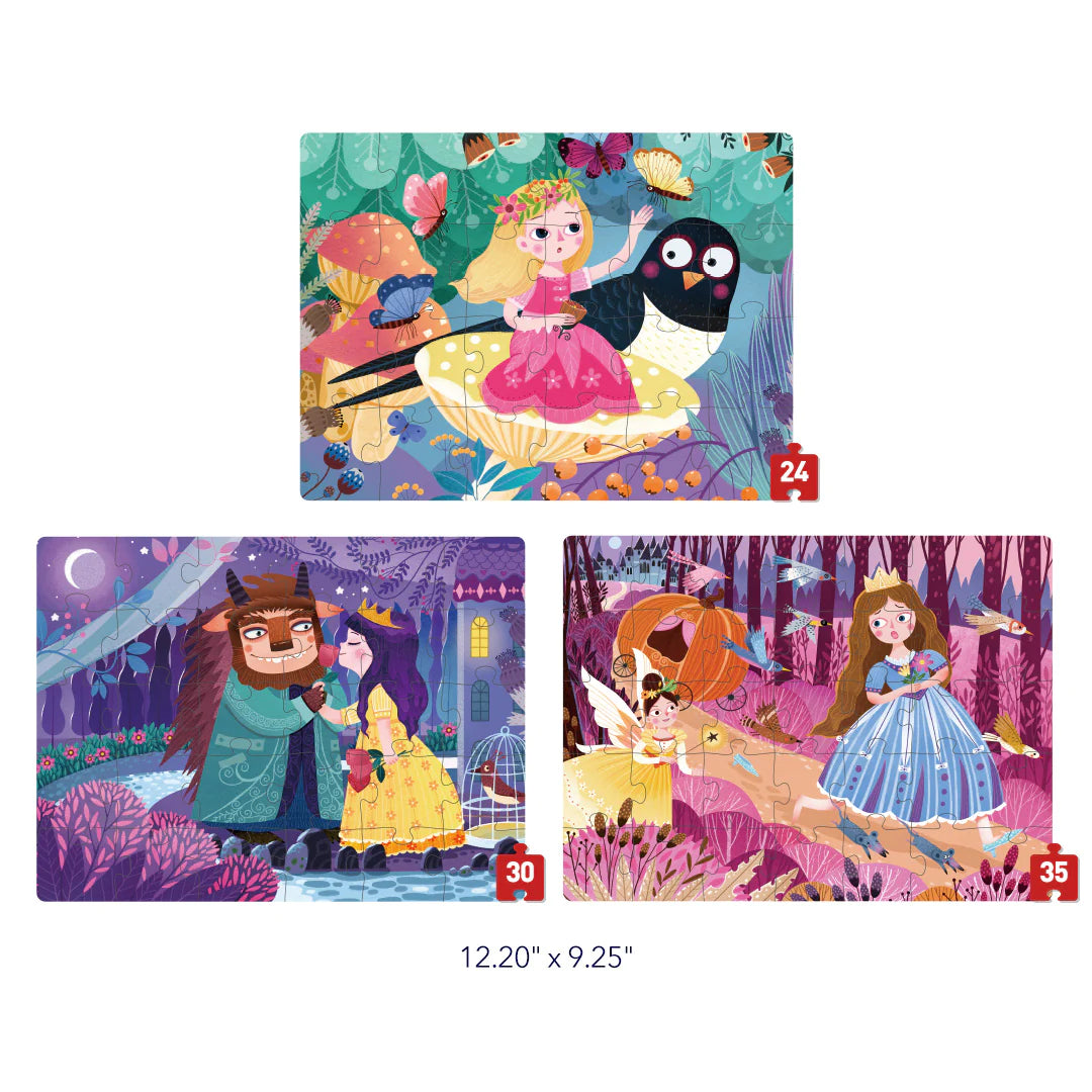 Level Up! Puzzles - Level 3: Princesses 24P-35P