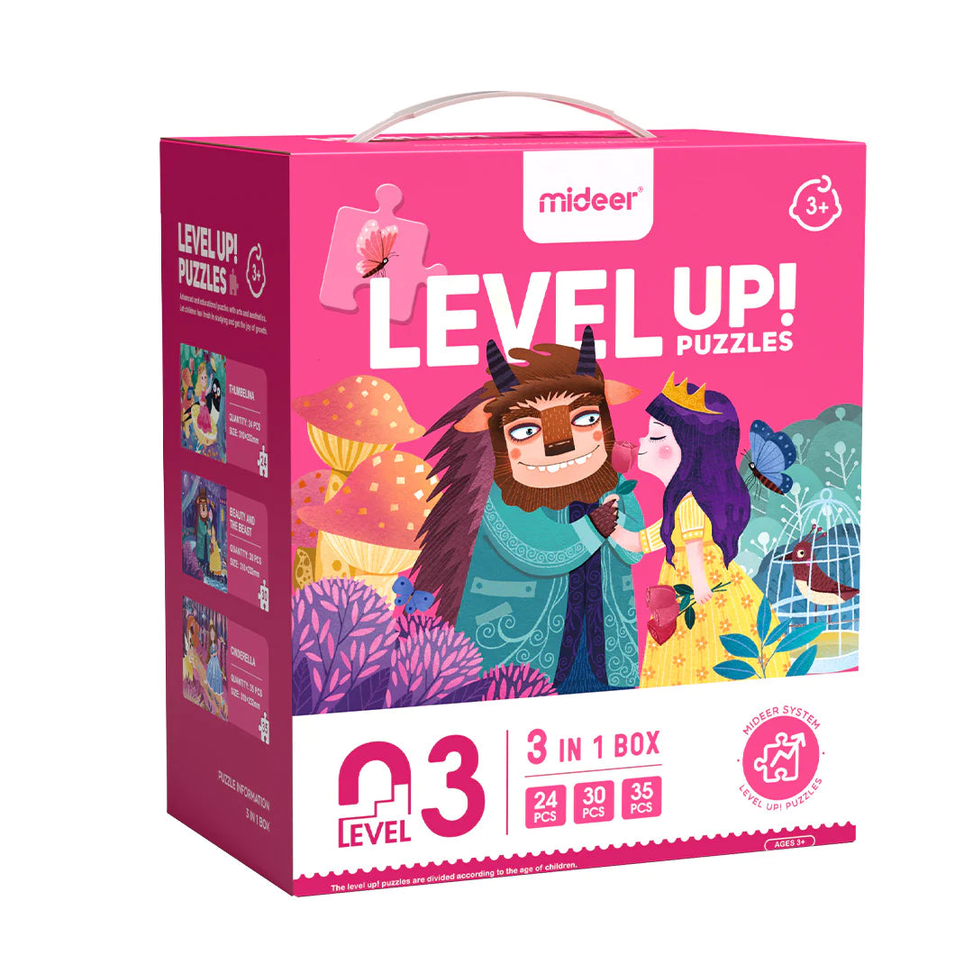 Level Up! Puzzles - Level 3: Printsessid 24-35tk